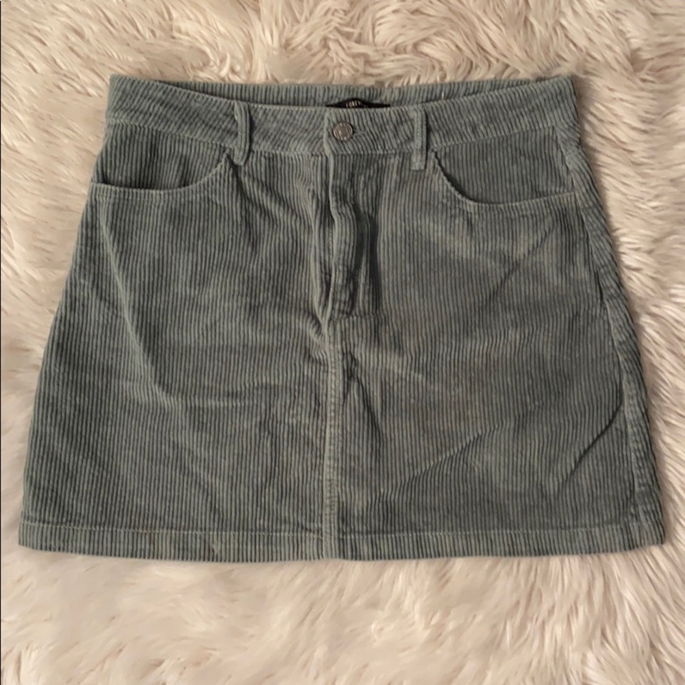 Corduroy skirt